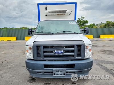 Piąte zdjęcie samochodu w środku: 2023 FORD E350 REFRIGERATED BOX TRUCK VIN:1FDWE3FK1PDD09741 - miniatura