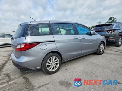 Trzecie zdjęcie samochodu z tyłu: 2012 MAZDA 5 VIN:JM1CW2BL6C0115365 - miniatura