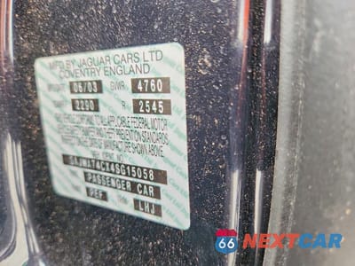 Zdjęcie 12 z 12 samochodu: 2004 JAGUAR VANDENPLAS VIN:SAJWA74CX4SG15058 - miniatura