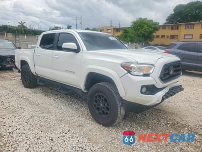 Czwarte zdjęcie samochodu z boku: 2021 TOYOTA TACOMA SR5 V6 VIN:3TMAZ5CN2MM156767 - miniatura