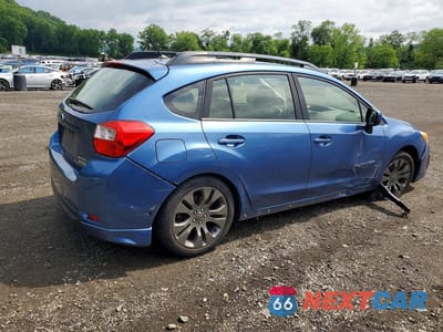 Trzecie zdjęcie samochodu z tyłu: 2014 SUBARU IMPREZA SPORT PREMIUM VIN:JF1GPAL6XE8286941 - miniatura