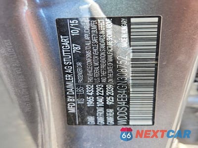 Zdjęcie 13 z 13 samochodu: 2016 MERCEDES-BENZ CLA 250 VIN:WDDSJ4EB4GN308752 - miniatura