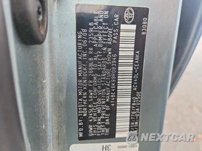 Zdjęcie 12 z 12 samochodu: 2009 TOYOTA CAMRY LE VIN:4T4BE46K99R083946 - miniatura