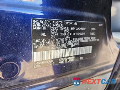 Zdjęcie 13 z 13 samochodu: 2021 TOYOTA VENZA XLE VIN:JTEAAAAH8MJ078209 - miniatura