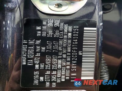 Zdjęcie 14 z 14 samochodu: 2026 KIA SPORTAGE LX VIN:5XYK2CDF9TG410250 - miniatura