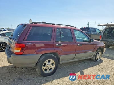 Trzecie zdjęcie samochodu z tyłu: 2000 JEEP GRAND CHEROKEE LAREDO VIN:1J4GW48S2YC308821 - miniatura