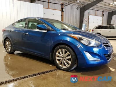 Czwarte zdjęcie samochodu z boku: 2015 HYUNDAI ELANTRA SE VIN:KMHDH4AEXFU251648 - miniatura