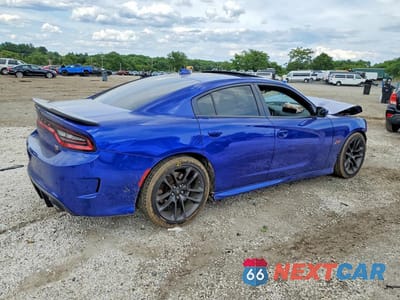 Trzecie zdjęcie samochodu z tyłu: 2021 DODGE CHARGER SCAT PACK VIN:2C3CDXGJ7MH667033 - miniatura