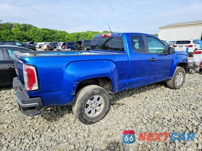 Trzecie zdjęcie samochodu z tyłu: 2020 GMC CANYON VIN:1GTH5BEA6L1149903 - miniatura