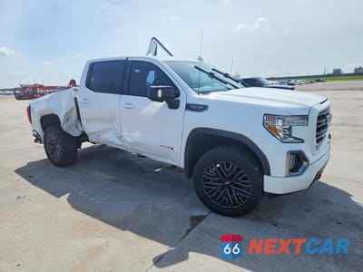 Czwarte zdjęcie samochodu z boku: 2019 GMC SIERRA K1500 AT4 VIN:3GTP9EEL0KG126796 - miniatura