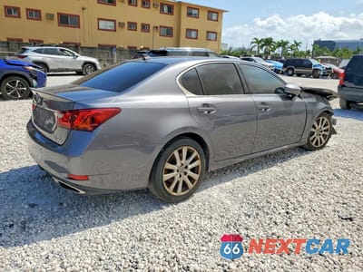 Trzecie zdjęcie samochodu z tyłu: 2013 LEXUS GS 350 VIN:JTHBE1BL8D5021709 - miniatura