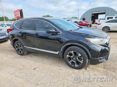 Czwarte zdjęcie samochodu z boku: 2018 HONDA CR-V TOURING VIN:5J6RW2H90JL031599 - miniatura