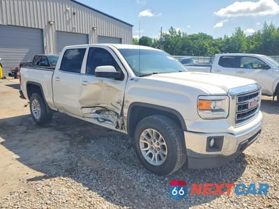 Czwarte zdjęcie samochodu z boku: 2015 GMC SIERRA K1500 SLE VIN:3GTU2UEC4FG190203 - miniatura