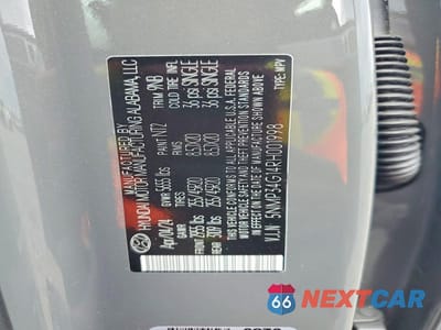 Zdjęcie 14 z 14 samochodu: 2024 HYUNDAI SANTA FE LIMITED VIN:5NMP34G14RH001998 - miniatura