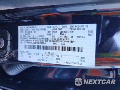 Zdjęcie 12 z 12 samochodu: 2025 FORD F150 XLT VIN:1FTEW3K52SKE28304 - miniatura