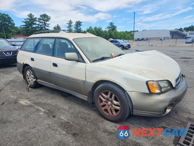 Czwarte zdjęcie samochodu z boku: 2002 SUBARU LEGACY OUTBACK AWP VIN:4S3BH675127665151 - miniatura