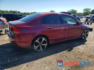 Trzecie zdjęcie samochodu z tyłu: 2007 HONDA CIVIC LX VIN:1HGFA16507L013180 - miniatura