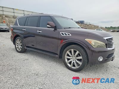 Czwarte zdjęcie samochodu z boku: 2011 INFINITI QX56 BASE VIN:JN8AZ2NE5B9007037 - miniatura