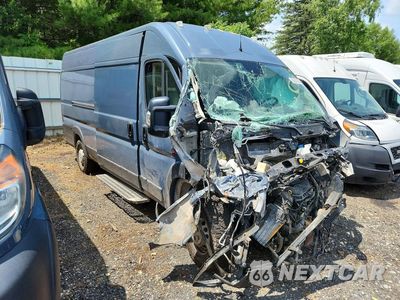 Czwarte zdjęcie samochodu z boku: 2021 RAM PROMASTER 3500 DELIVERY VAN VIN:3C6MRVJGXME544364 - miniatura