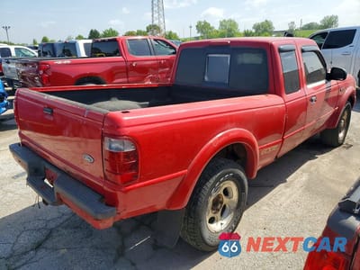 Trzecie zdjęcie samochodu z tyłu: 2001 FORD RANGER SUPER CAB VIN:1FTZR15E21TA89948 - miniatura