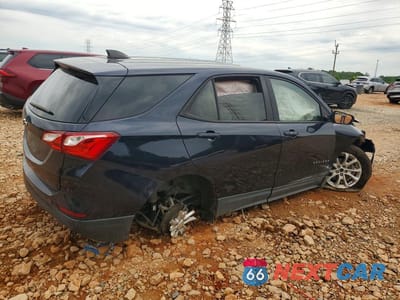 Trzecie zdjęcie samochodu z tyłu: 2020 CHEVROLET EQUINOX LS VIN:3GNAXHEV4LS559039 - miniatura