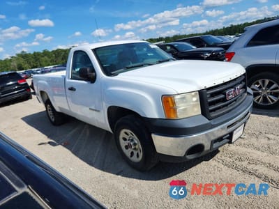 Czwarte zdjęcie samochodu z boku: 2010 GMC SIERRA C1500 VIN:1GTPCTEX8AZ159603 - miniatura