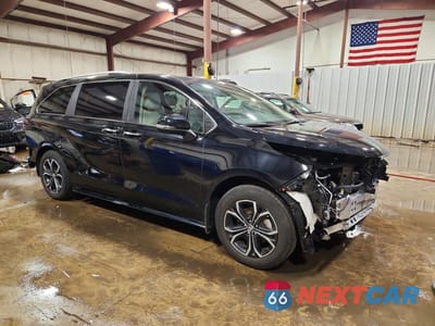 Czwarte zdjęcie samochodu z boku: 2025 TOYOTA SIENNA PLATINUM 7-PASSENGER VIN:5TDESKFC6SS164317 - miniatura