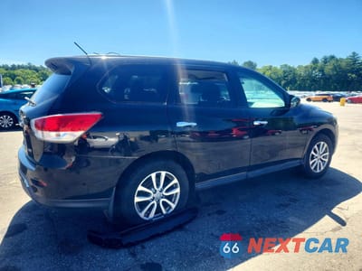 Trzecie zdjęcie samochodu z tyłu: 2013 NISSAN PATHFINDER S VIN:5N1AR2MM5DC603030 - miniatura