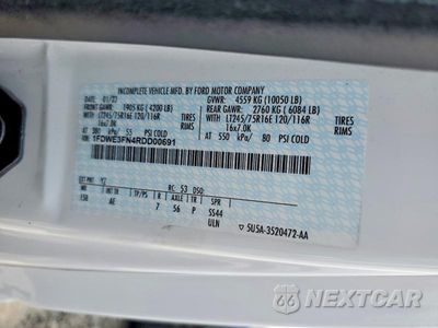 Zdjęcie 12 z 12 samochodu: 2024 FORD E350 REFRIGERATED BOX TRUCK VIN:1FDWE3FN4RDD00691 - miniatura