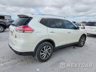 Trzecie zdjęcie samochodu z tyłu: 2015 NISSAN ROGUE SL VIN:5N1AT2MT8FC815318 - miniatura