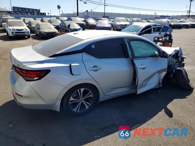 Trzecie zdjęcie samochodu z tyłu: 2021 NISSAN SENTRA SV VIN:3N1AB8CV6MY312813 - miniatura
