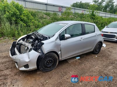 2012 TOYOTA YARIS 5-DOOR L JTDKTUD38CD514378 - główne zdjęcie licytacji z USA - miniatura