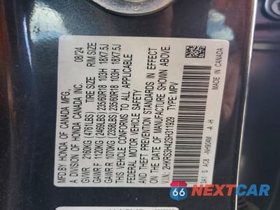 Zdjęcie 14 z 14 samochodu: 2025 HONDA CR-V EX VIN:2HKRS3H42SH311929 - miniatura
