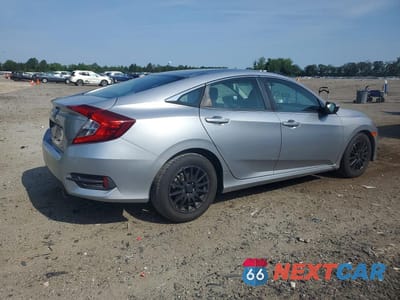 Trzecie zdjęcie samochodu z tyłu: 2018 HONDA CIVIC LX VIN:19XFC2F52JE008268 - miniatura