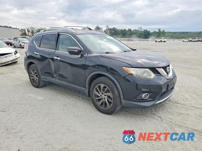 Czwarte zdjęcie samochodu z boku: 2014 NISSAN ROGUE SL VIN:5N1AT2MT1EC824229 - miniatura