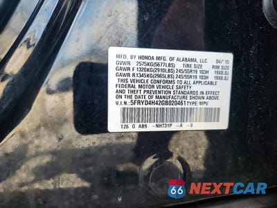Zdjęcie 13 z 13 samochodu: 2016 ACURA MDX TECHNOLOGY VIN:5FRYD4H42GB020461 - miniatura