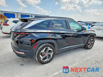 Trzecie zdjęcie samochodu z tyłu: 2023 HYUNDAI TUCSON SEL VIN:5NMJF3AEXPH206127 - miniatura