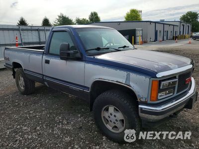 Czwarte zdjęcie samochodu z boku: 1993 GMC SIERRA K1500 VIN:1GTEK14H5PE556209 - miniatura