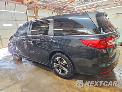 Drugie zdjęcie samochodu z przodu: 2020 HONDA ODYSSEY TOURING VIN:5FNRL6H82LB046172 - miniatura