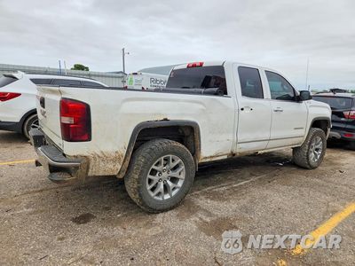 Trzecie zdjęcie samochodu z tyłu: 2014 GMC SIERRA K1500 SLT VIN:1GTV2VEC1EZ255811 - miniatura