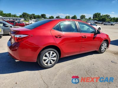 Trzecie zdjęcie samochodu z tyłu: 2015 TOYOTA COROLLA S VIN:2T1BURHE1FC334165 - miniatura