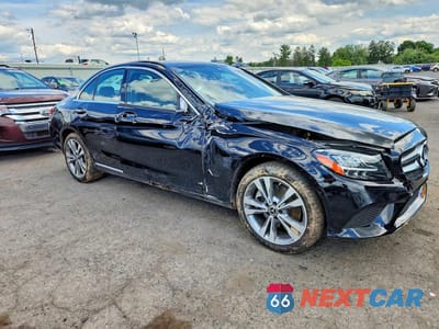 Czwarte zdjęcie samochodu z boku: 2021 MERCEDES-BENZ C-CLASS C300 VIN:W1KWF8EB6MR642344 - miniatura