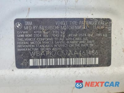 Zdjęcie 12 z 12 samochodu: 2010 BMW 328 XI VIN:WBAPK7C57AA461486 - miniatura