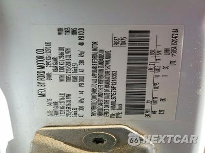 Zdjęcie 14 z 14 samochodu: 2015 FORD TRANSIT CONNECT XL VIN:NM0LS7E76F1218353 - miniatura