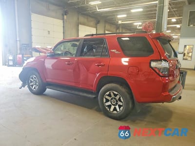 Drugie zdjęcie samochodu z przodu: 2021 TOYOTA 4RUNNER VIN:JTERU5JR3M5923194 - miniatura