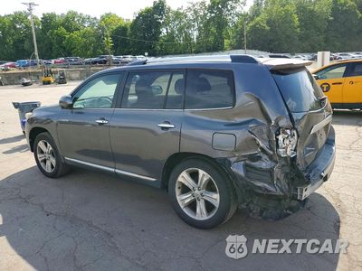 Drugie zdjęcie samochodu z przodu: 2012 TOYOTA HIGHLANDER LIMITED VIN:5TDDK3EH8CS162973 - miniatura