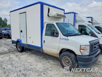 Czwarte zdjęcie samochodu z boku: 2024 FORD E350 REFRIGERATED BOX TRUCK VIN:1FDWE3FN4RDD00691 - miniatura