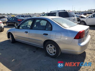 Drugie zdjęcie samochodu z przodu: 2001 HONDA CIVIC LX VIN:2HGES16551H614758 - miniatura