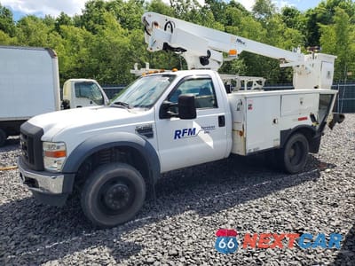 2009 FORD F450 SUPER DUTY BUCKET TRUCK 1FDAF46Y29EA10631 - główne zdjęcie licytacji z USA - miniatura
