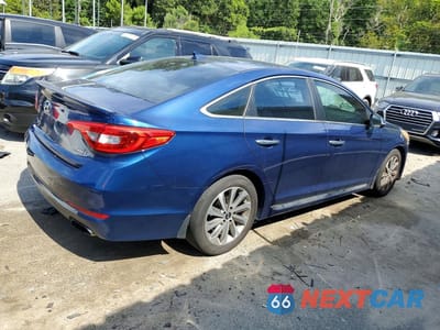 Trzecie zdjęcie samochodu z tyłu: 2016 HYUNDAI SONATA SPORT VIN:5NPE34AF9GH311768 - miniatura